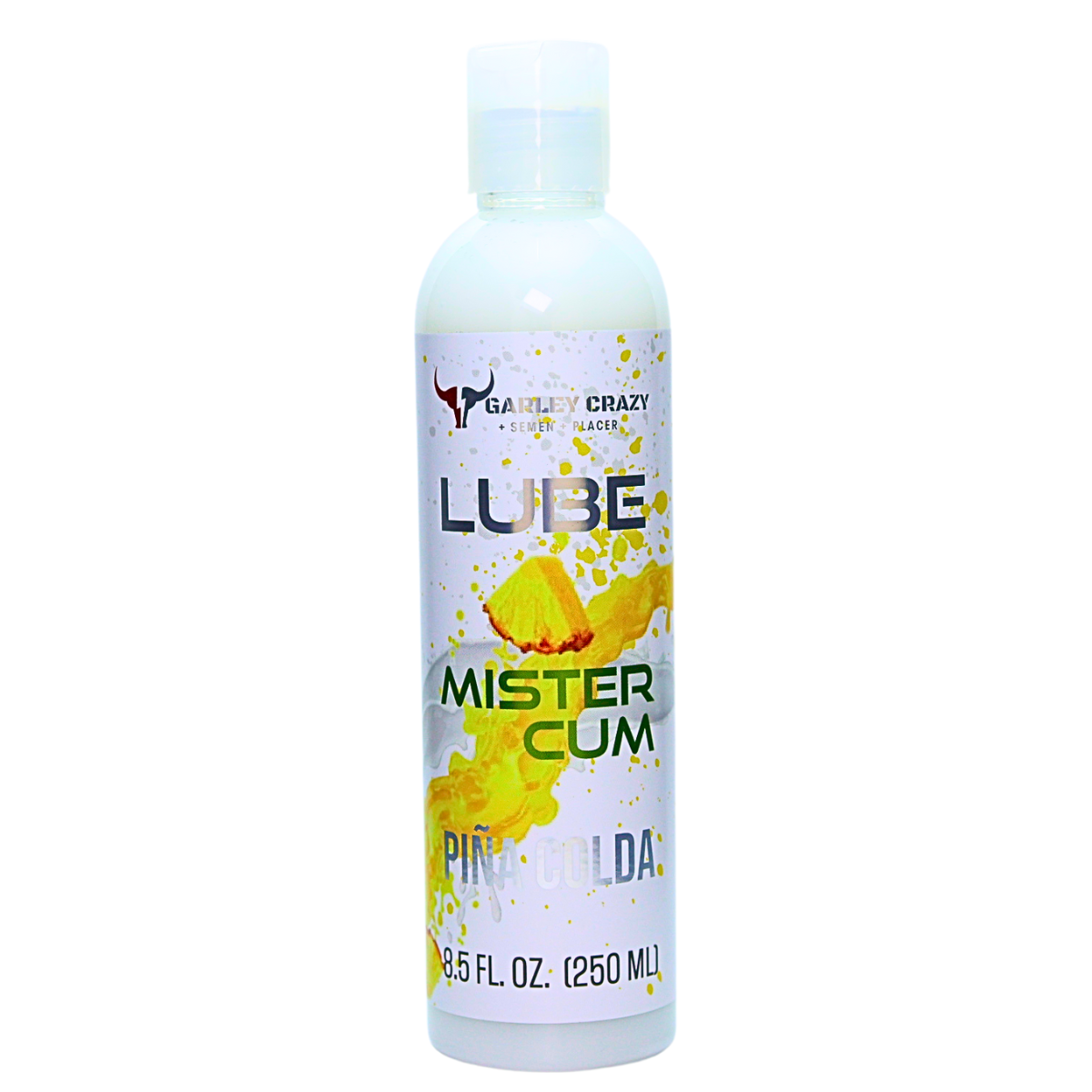 GARLEY CRAZY LUBE MISTER CUM PIÑA COLADA 8.5FL.OZ/250ML