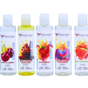 GARLEY CRAZY LUBRICANTE CRAZY FUN FLAVORS 4 IN 1 TÉRMICO