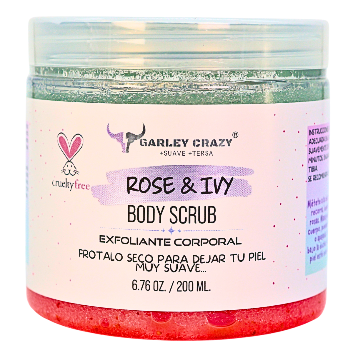 Exfoliante Corporal Rose & Ivy Body Scrub 200ml - Imagen 6